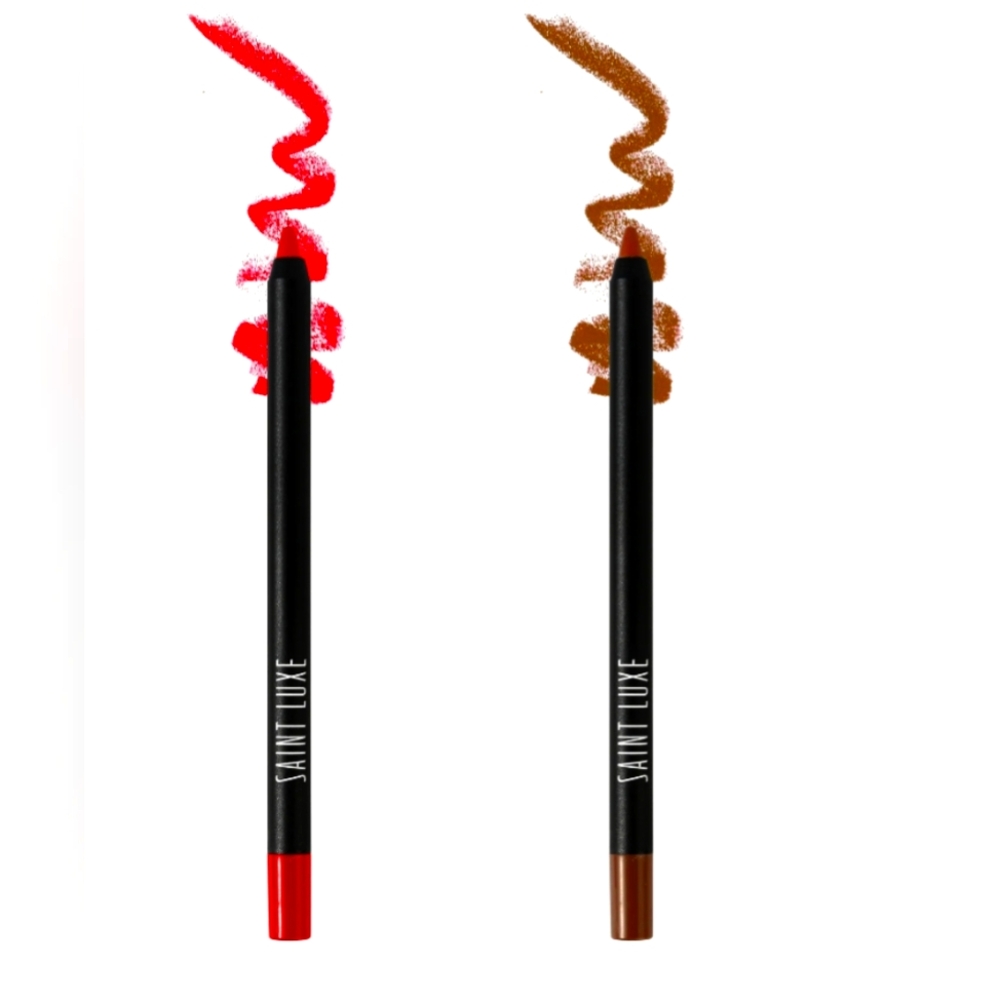 - 5/75$ Saint luxe - morganite & carnelian gel lip liner duo